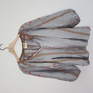 DX collection Embroidered Top Size Small